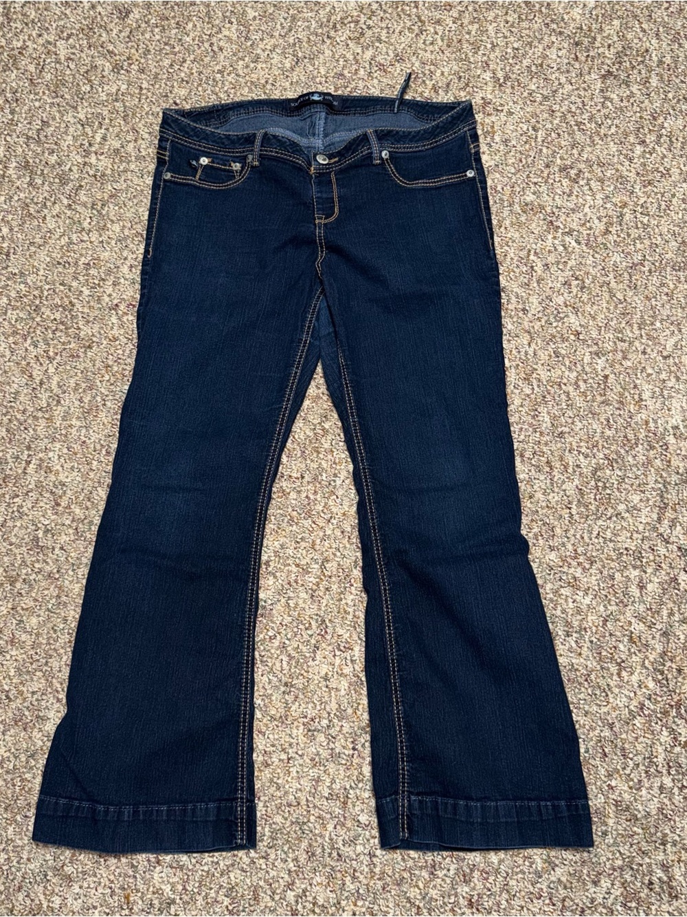 Women's size‎ 3 size 18 source of wisdom Dark Blue Jean jeggings bootcut